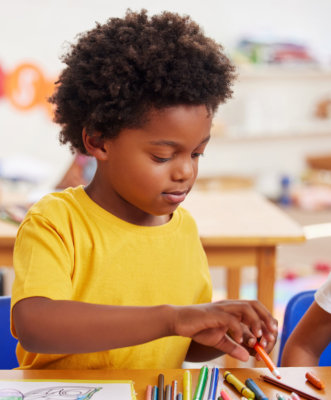 Colouring promotes creativity